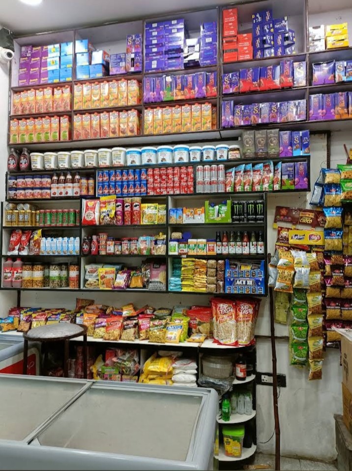 Premium Chocolates, Fruit Juices & Confectionery Shelves